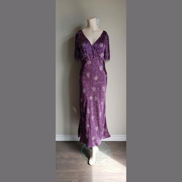 Never worn Vintage 100% Silk Dress - Please read description carefully - Picture 1 of 10